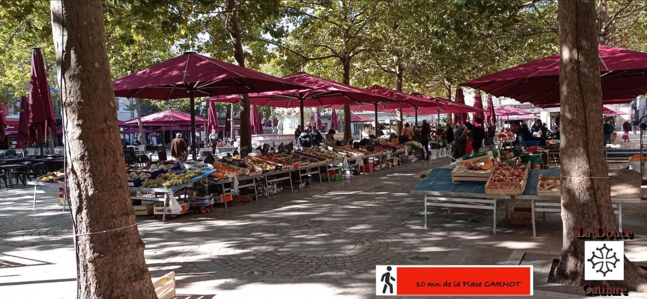 La Douce Cathare Apartment Carcassonne Ngoại thất bức ảnh